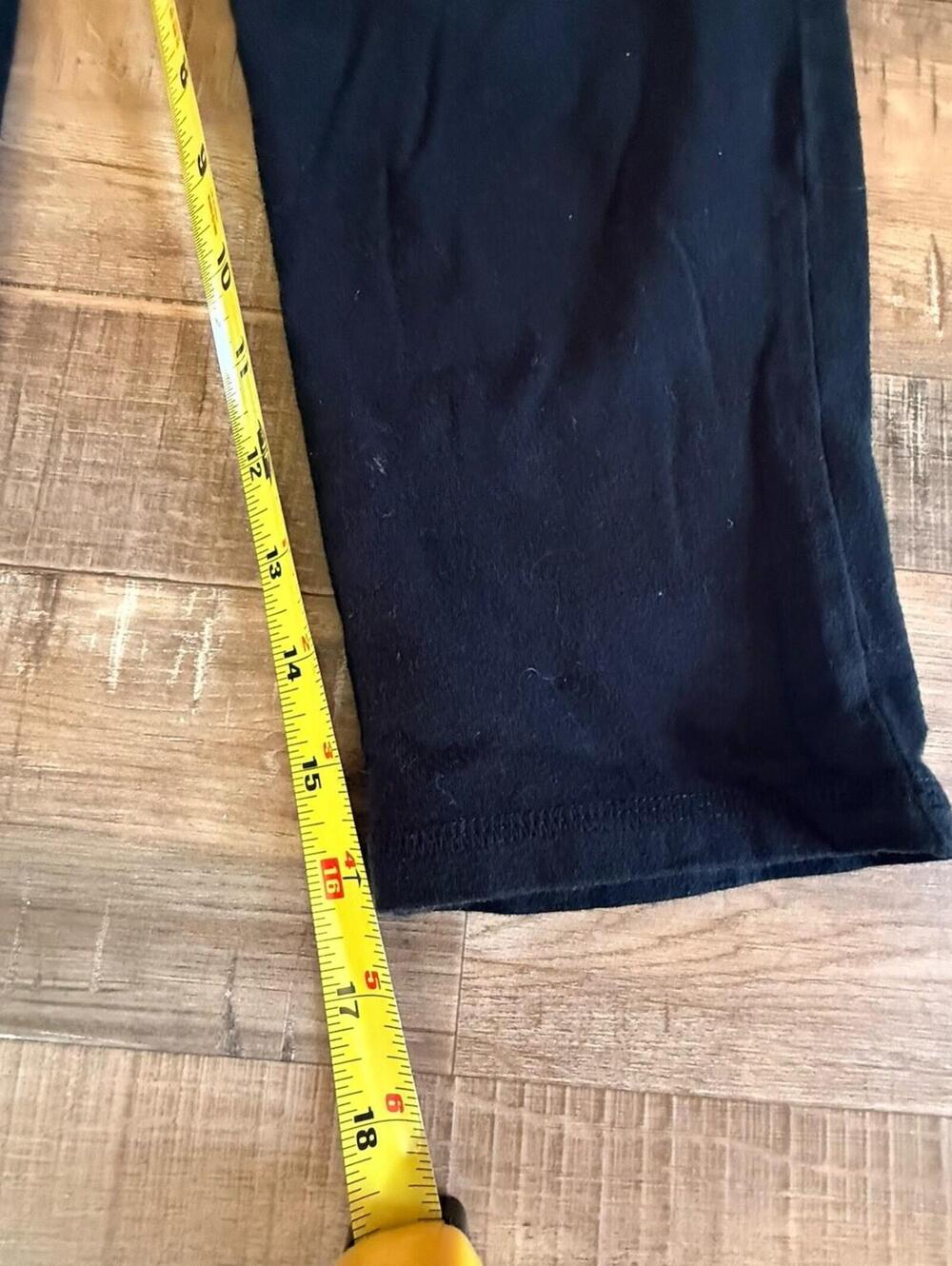 Mossimo Supply Co. Cropped Legging Fold Over Waistband  Sz S Y2K Target - Picture 2 of 7